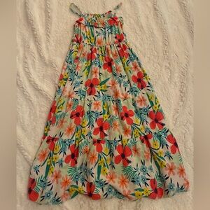 Cat & Jack girls floral maxi  Dress